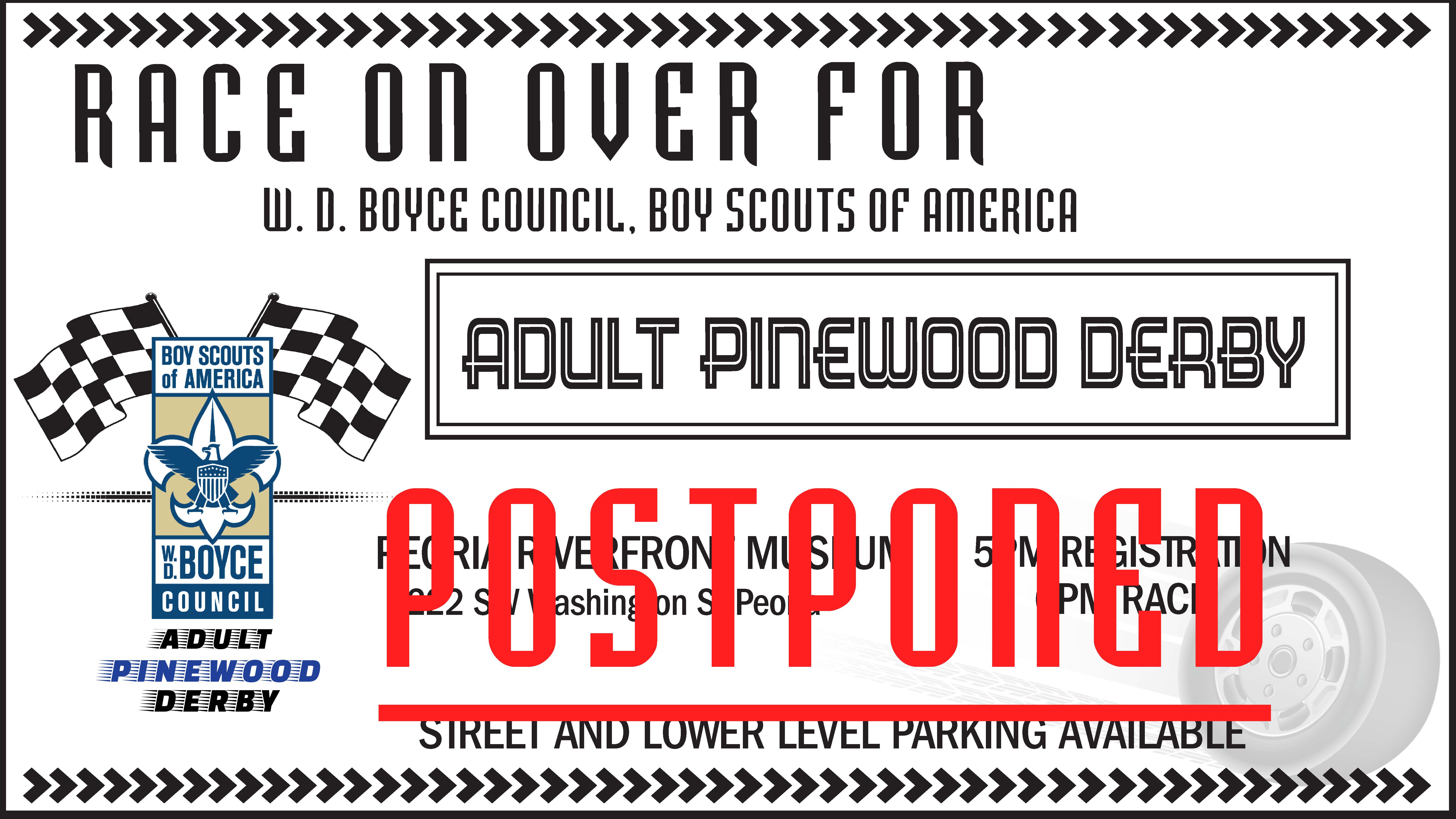 Adult Pinewood Derby